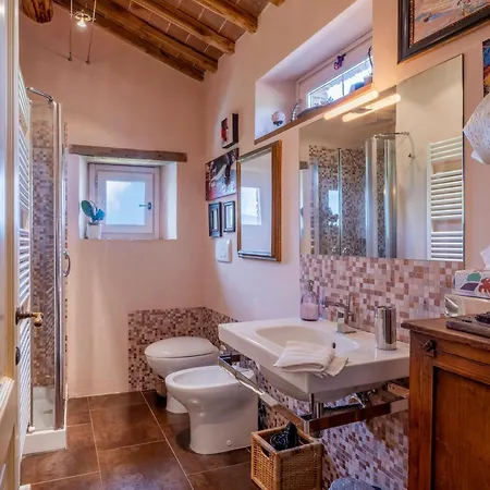 شقة Charming Casanova In Radicondoli, Pool, Wifi *